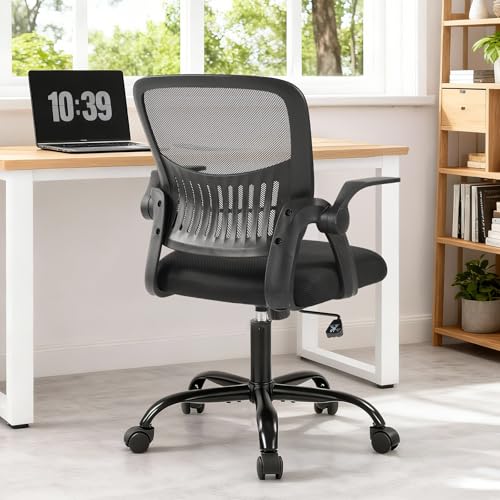 Sweetcrispy Home Office Managerial Executive Chair, Flip Up...