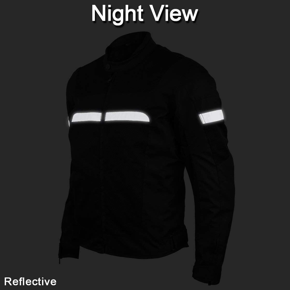 Amazon.com: bikersgearonline 3-SEASON MEN'S MESH/TEXTILE CE