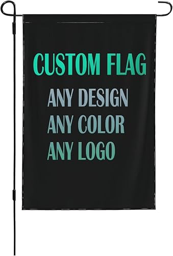 Banderas personalizadas para patio, añade tu propio texto, foto, logotipo, bandera al aire libre, regalos personalizados decoración interior y