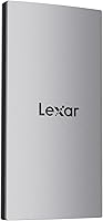Lexar ES3 1TB Portable SSD: 1050MB/s Read USB 3.2 Gen2, iPhone 15/16 PS5 Xbox Compatible, Ultra-Thin Metal Drive