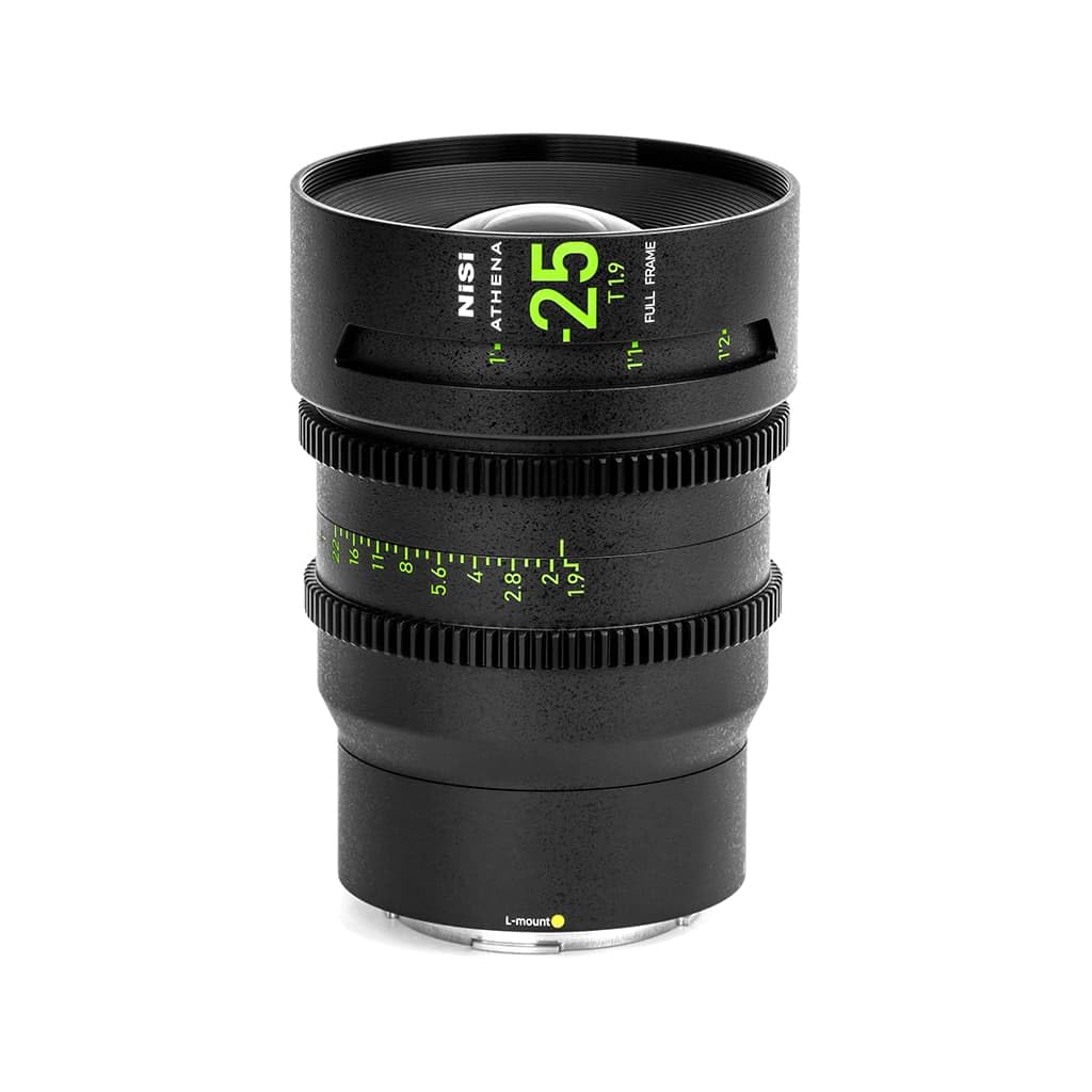NiSi 25mm Athena Prime Full Frame Cinema Lens T1.9 (L Mount)