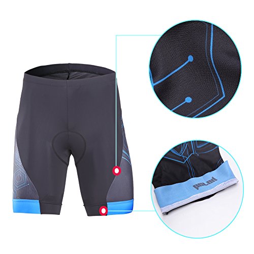 Image of beroy Men's Comfortable Bicycle Cycling Pants, 3D Padded Bike Shorts