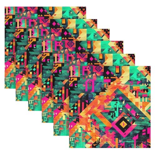 Servilletas de Tela Satinadas Cuadradas Pack de 6 miniatura 6