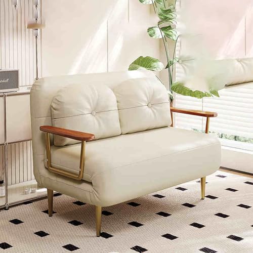 Tumbona convertible 4 en 1 con respaldo ajustable para espacios pequeños y uso en la oficina, muebles versátiles que ahorran espacio para una vida moderna
