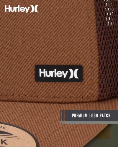 Image of Hurley Men's Caps - H2O-Dri League Baseball Caps for Men with Snapback Closure - Classic Mens Trucker Hats (S-XL)