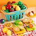 Imagen de JOYIN 68 Piezas de Juguete de Comida para Cortar para la Cocina niños pequeños