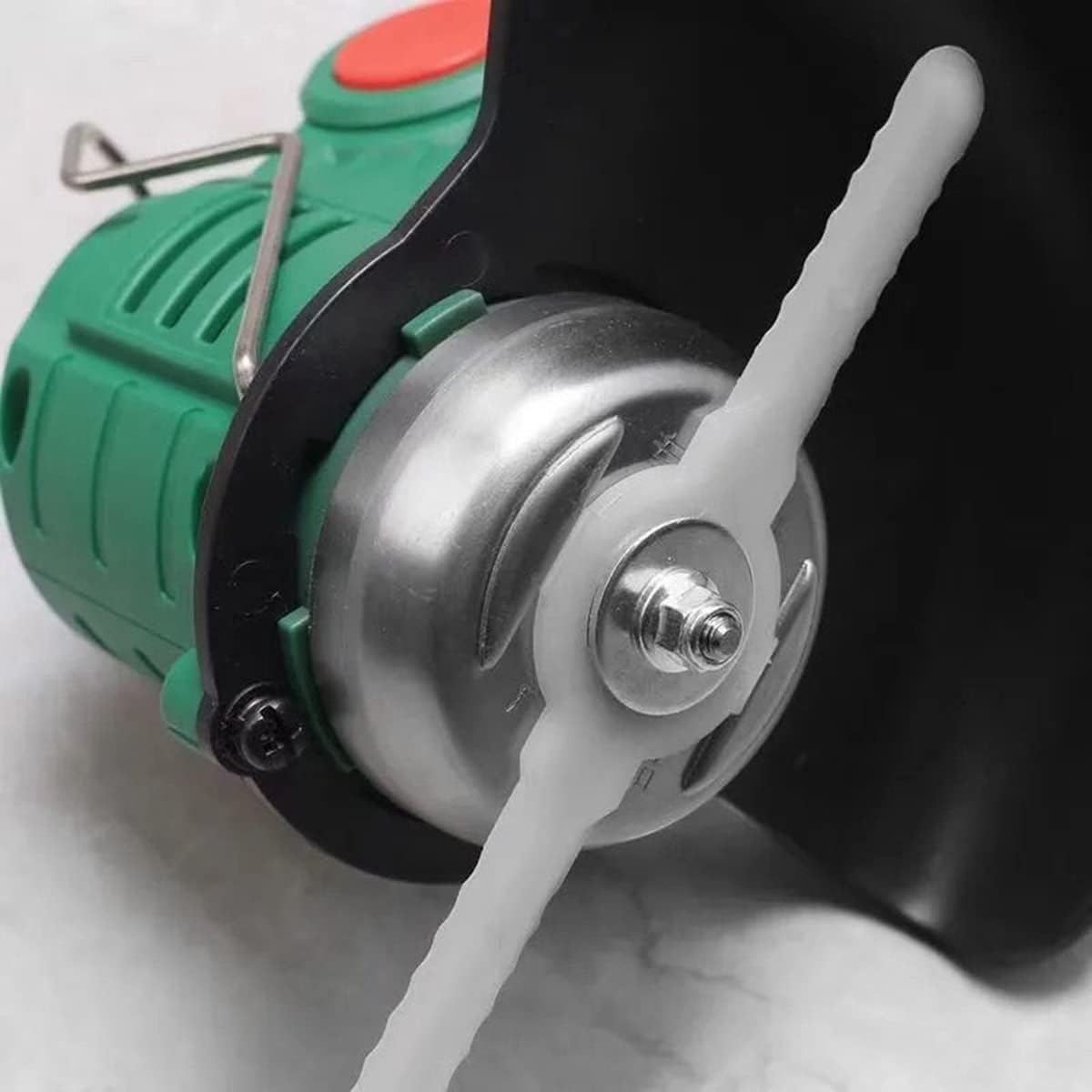 Stainless Steel Grass Cover Guard Blade Base Garden Electric Lawn Mower Knives Accessories Wireless Charging Trimmers image 4
