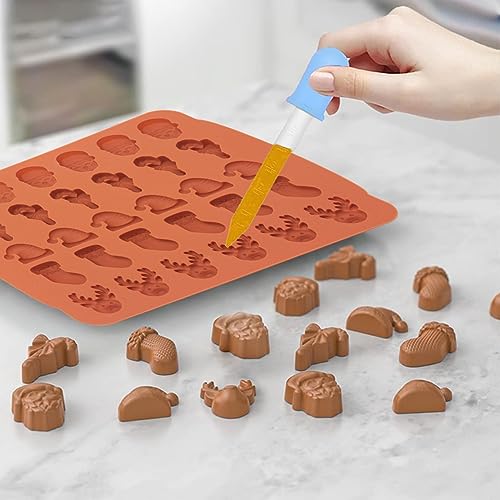 2 pezzi Stampo per Cioccolato Natalizio Stampi per...