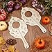 SUPERFINDINGS 2PCS Leaf Wooden Plywood Leaves ID Search Board Educational Learning Gift Learning Leaves Custom Leaves Exploration Board Insect Iecognition Tools for Fields Forest Insect Lovers Gifts