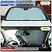 Windshield Sunshade for Benz Smart fortwo forfour 453 451 450 2009-2021, Custom Fit Front Windshield Sun Shade, Foldable Reflective Sun Visor, Screen Shield Cover UV Blocker Protector HeatShield