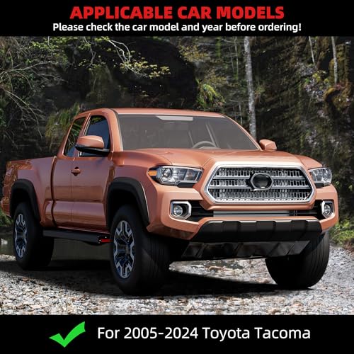 Estribos de Aluminio para Toyota Tacoma Doble Cabina 2005-2023 miniatura 2