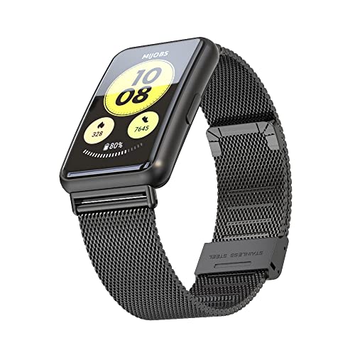 Correa compatible para Huawei Watch Fit acero inoxidable miniatura 2