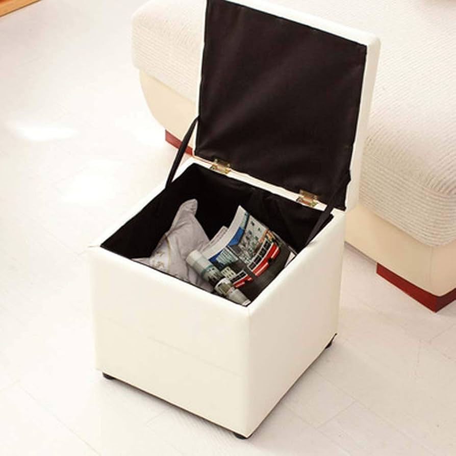 Amazon.com: LUXXA Ottoman with Storage Cabinet, Storage