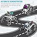 Pycoal Robot Dog, 2.4Ghz Remote Control Dog Stunt RC Cars with Music & Light, 2 Models RC Robot Toys with 2 Rechargeable Batteries, Birthday Gifts for Kids 6 7 8 9 10 11 12 Years Old