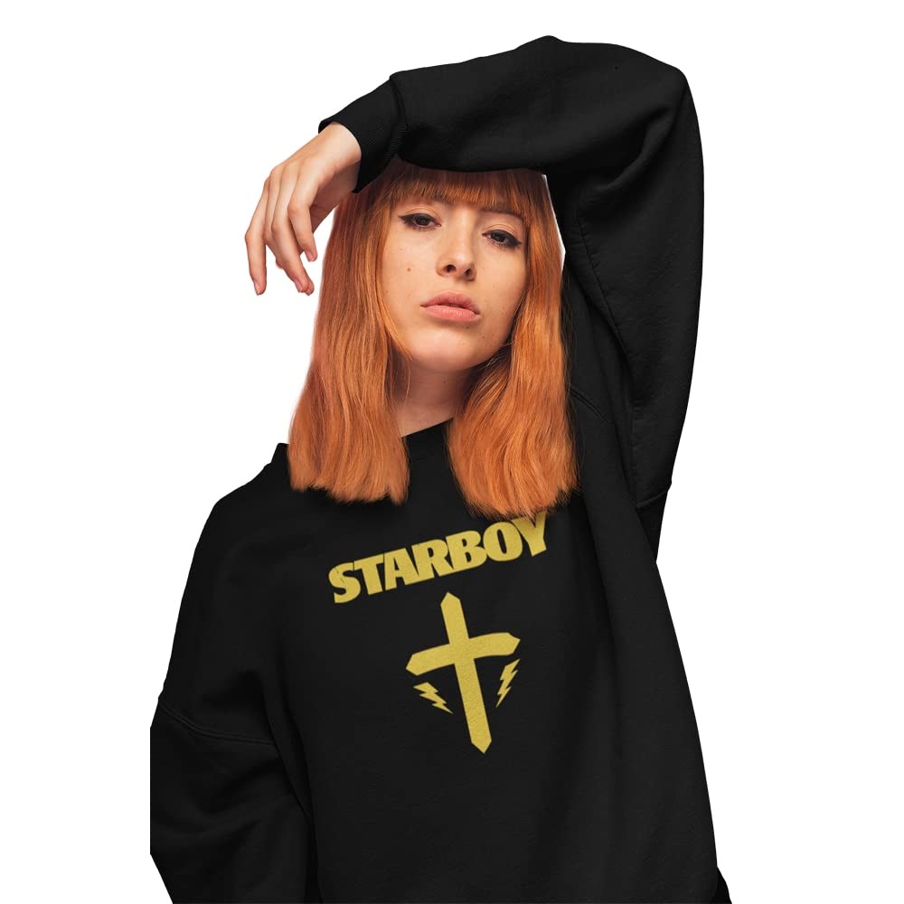 Mogul The Weeknd Starboy Unisex Cotton Sweatshirt Desertcart INDIA