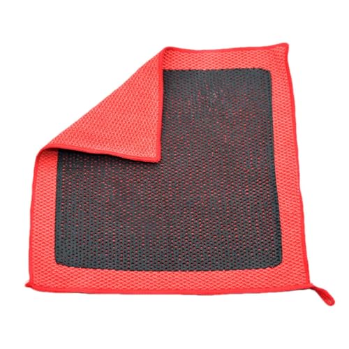 Toalla de arcilla para detalles de coche, trapo de descontaminación de microfibra de malla, paño de arcilla sintética seguro para pintura, mejora el brillo, cuidado del automóvil, compatible con todos - imagen 7