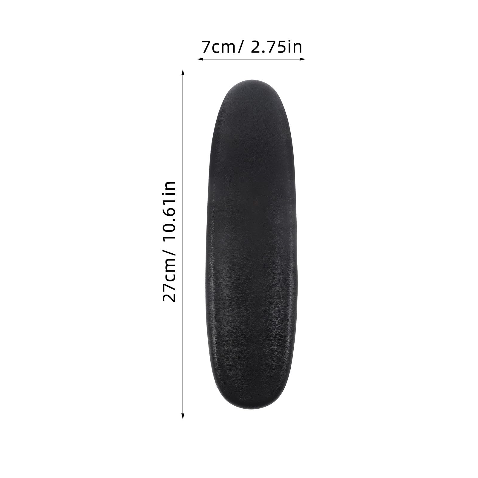 SECFOU Almohadillas Aleatorio Ajustables de Reposabrazos para Silla PU en Negro para Máximo Confort y Color de Oficina Adecuado para Clientes Niños en Ambiente de Trabajo