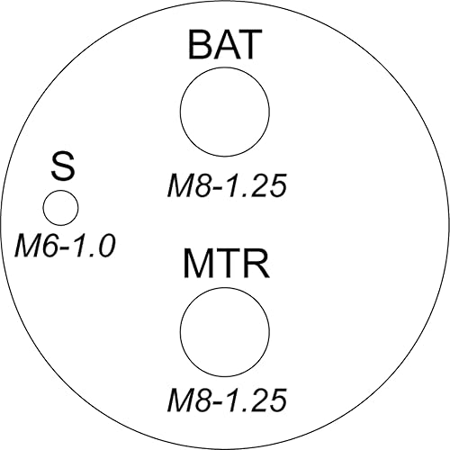 Miniatura 2 de DB Electrical Arrancador 410-12553 compatible con/repuesto para Caterpillar 333-5930, Delco 8000277, 8000417, Perkins P30DC03A, U5MK8261, U85086770,