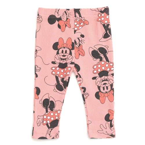 Image of Disney Girls' Ribbed Long Sleeve Tee and Pants Set for Baby & Kids