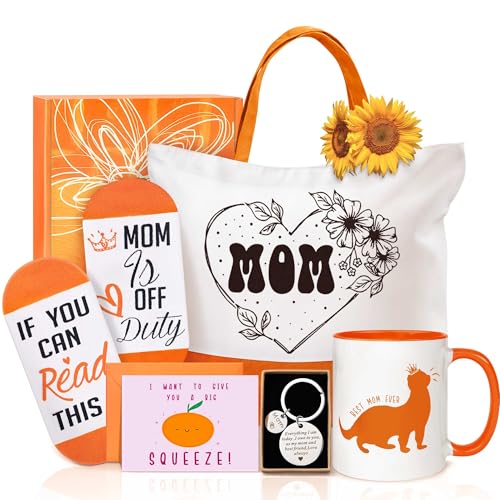 EUASOO Mother's Day Gifts for Mom - Happy Birthday Christmas Gifts for Mom Mother-in-Law Newmom Stepmom, Thank You Gift from Daughter Son Kids