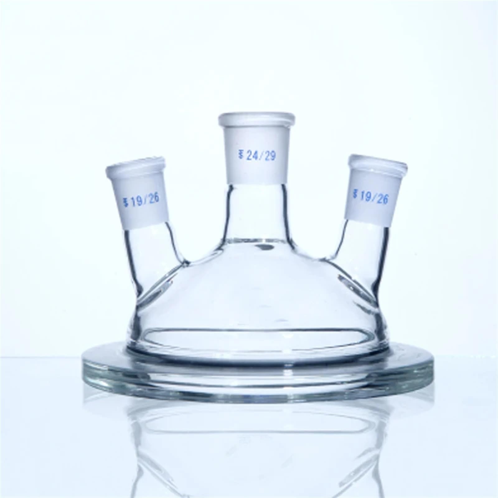 Reactor de vidrio de laboratorio, hervidor de reacción, matraz de reacción de vidrio de tres o cuatro cuellos, vaso de precipitados(5000mL vessel)