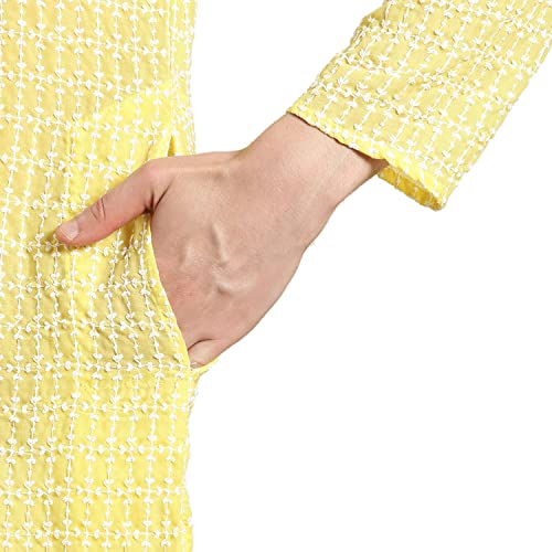 Image of SOJANYA (Since 1958 Men's Cotton Floral Regular Kurta Pyjama Set