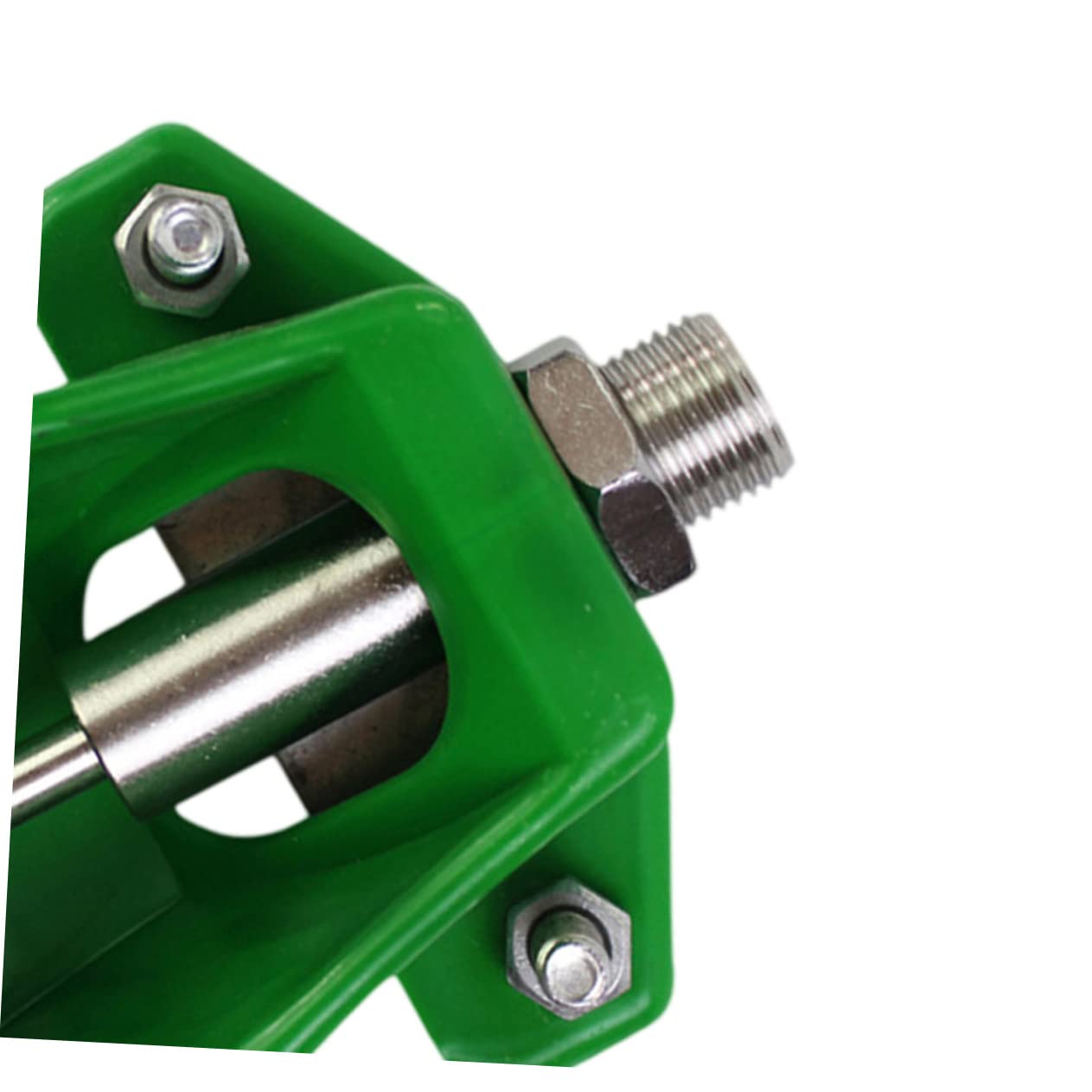 Bebedero para Cerdos 3 Piezas de Acero Inoxidable Verde | Uso en Granja para Cerdos y Cabras, Material Plástico y Acero Inoxidable, Suministro Automático de Agua