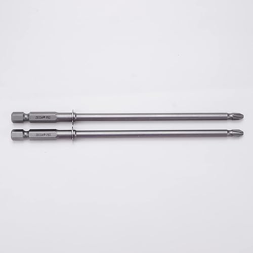 Miniatura 4 de Broca de destornillador Autofeed de 5.748 in PH2, compatible con Bosch MA 55 (2608522068) y Metabo 378739 - Pistola de tornillo para paneles de