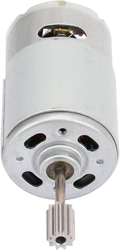 Miniatura 2 de RS550 12V Micro Motor Motor de Alta Velocidad para Coche de Juguete Eléctrico Niños Motocicleta con 2pcs Cabeza de Diente (550-30000)