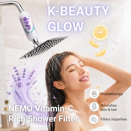 Image of NEMO Vitamin Shower Filter | Korean Skin & Hair Glow | Made in South Korea