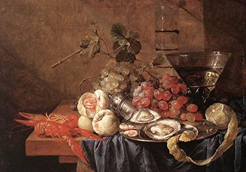 Peinture classique image murale sur toile MSTECO pour une décoration de salle à manger élégante