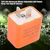 Walfront 5Pcs LED Flasher Relay DC 12V 2 Pin Adjustable Electronic Flasher Relay Turn Indicator for Motorcycle Car LED Turn Light Bulb Hyper Flashing