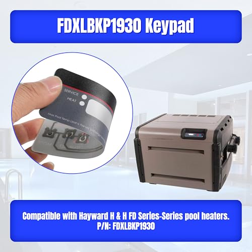 Clavier à membrane de rechange FDXLBKP1930 panneau de commande compatible série H