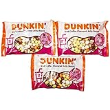 Dunkin' Iced Coffee Flavored Jelly Bean Bulk Variety, 3 packs of 12 Ounce Bags, Candy Sweets for Kids Boys Girls Teens Adults Coffee Lovers