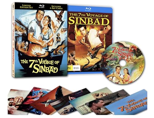 The 7th Voyage Of Sinbad [1958] – Blu-ray Limited Edition 3D Lenticular Hardcase + Art Cards