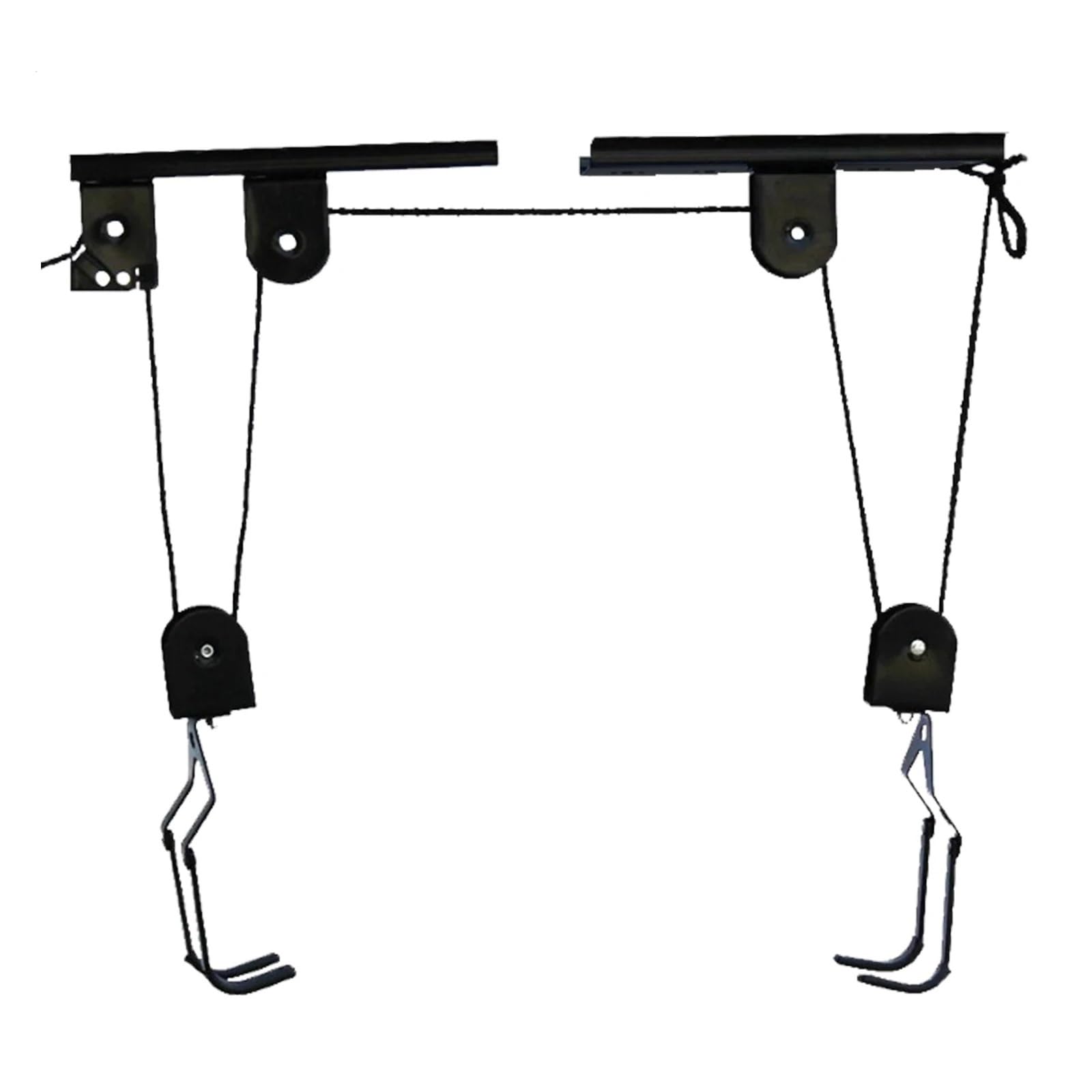 Pied Atelier Velo Palan à vélo for plafond de Garage, support de réparation de vélo, équipement d'atelier professionnel, 12x6.5x4cm, stockage de réparation de vélo
