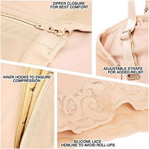 Lt.Rose PS-21111-BG-M Bbl Faja Tummy Tuck S111 Post Surgery Compression Garment thumb #6