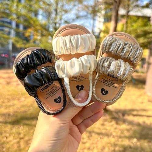 Image of Infant Baby Boys Girls Summer Sandals Party Wedding Dress Flats Shoes Newborn Crib Shoes First Walkers Prewalkers 0-18 Months