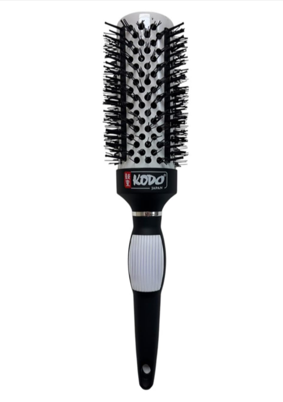 KODO Hair Brush Professional 43mm Heat Retaining Vented Radial Nylon & Silicone