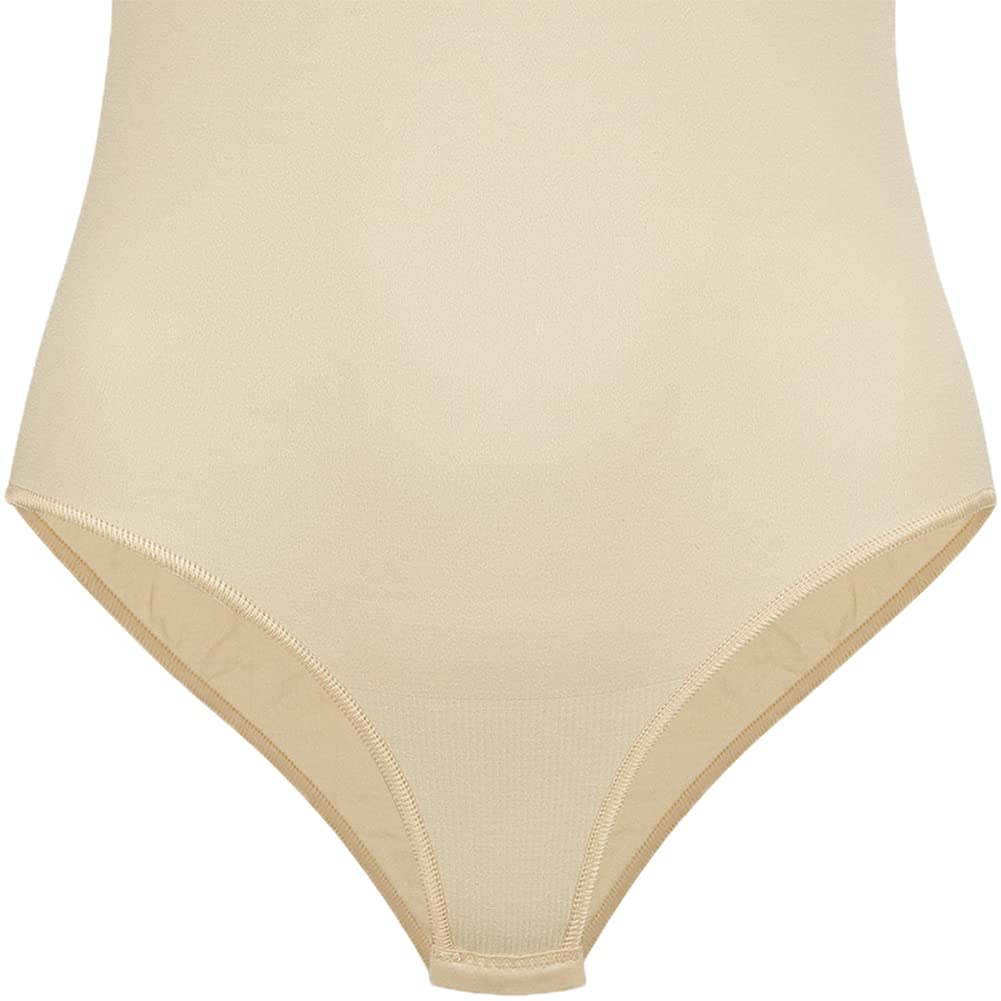 UnsichtBra Pack de 2 Body Mujer Microfibra | Body Ajustado con Tirantes Finos Tipo Spaghetti – Confort Ligero y versátil – Negro/Blanco/Piel