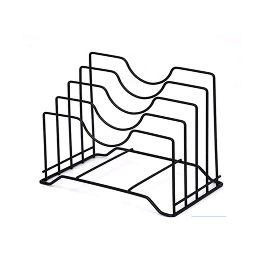 Soporte para Tapa de Olla, Estante para Platos de Almacenamiento, Organizador para Tabla de Cortar, Utensilios de Cocina para Hornear, Cubierta para Tapa de sartén