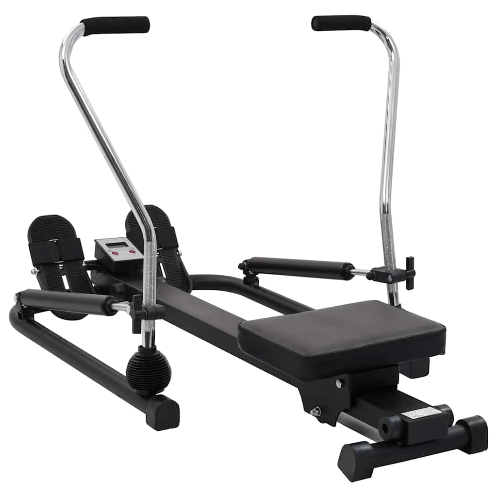Wioślarz, opór hydrauliczny, trening całego ciała, wyświetlacz LCD