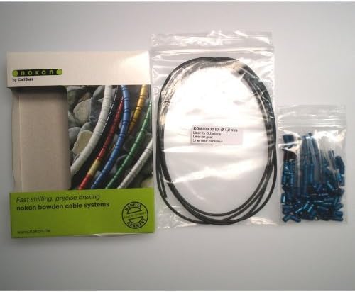 Nokon Shift and Brake Cable Systems (Road, MTN, and extensions) (Blue, Extension (1.0 meter))