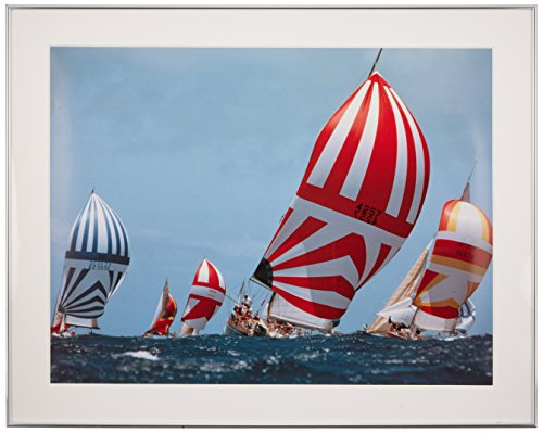 FUJICOLOR 額縁 A105A アクリル 全紙 アルミ シルバー 32048