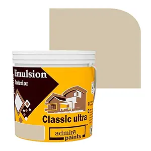 Classic Ultra Acrylic Waterbase Interior Emulsion Paint - Matt Finish, Excellent Hiding, Anti Bacterial, Water & Alkali Resistant, Eco Friendly Emulsion-SUMMER BLUSH-N(4Litre)