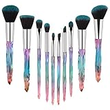 【Professionelles Make up PinselSet】Diese komplette Kollektion von Luxus-Make-up-Pinseln enthält alle wichtigen Elemente, die von den Profis verwendet werden. Gut für puder, erröten, schatten, lidschatten, augenbrauen und so weiter make-up mit. Jeder Make-up-Pinsel erfüllt unterschiedliche Anforderungen, unabhängig davon, welchen Look Sie erzielen möchten.