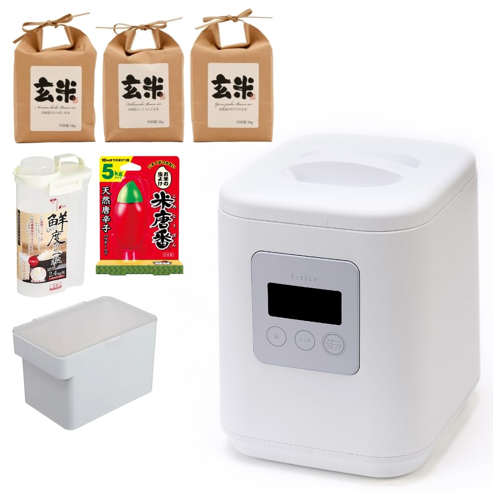 山本電気 家庭用精米機 アイライス 山本電気 アイライス 精米機 家庭用 日本製 5合 メーカー5年保証