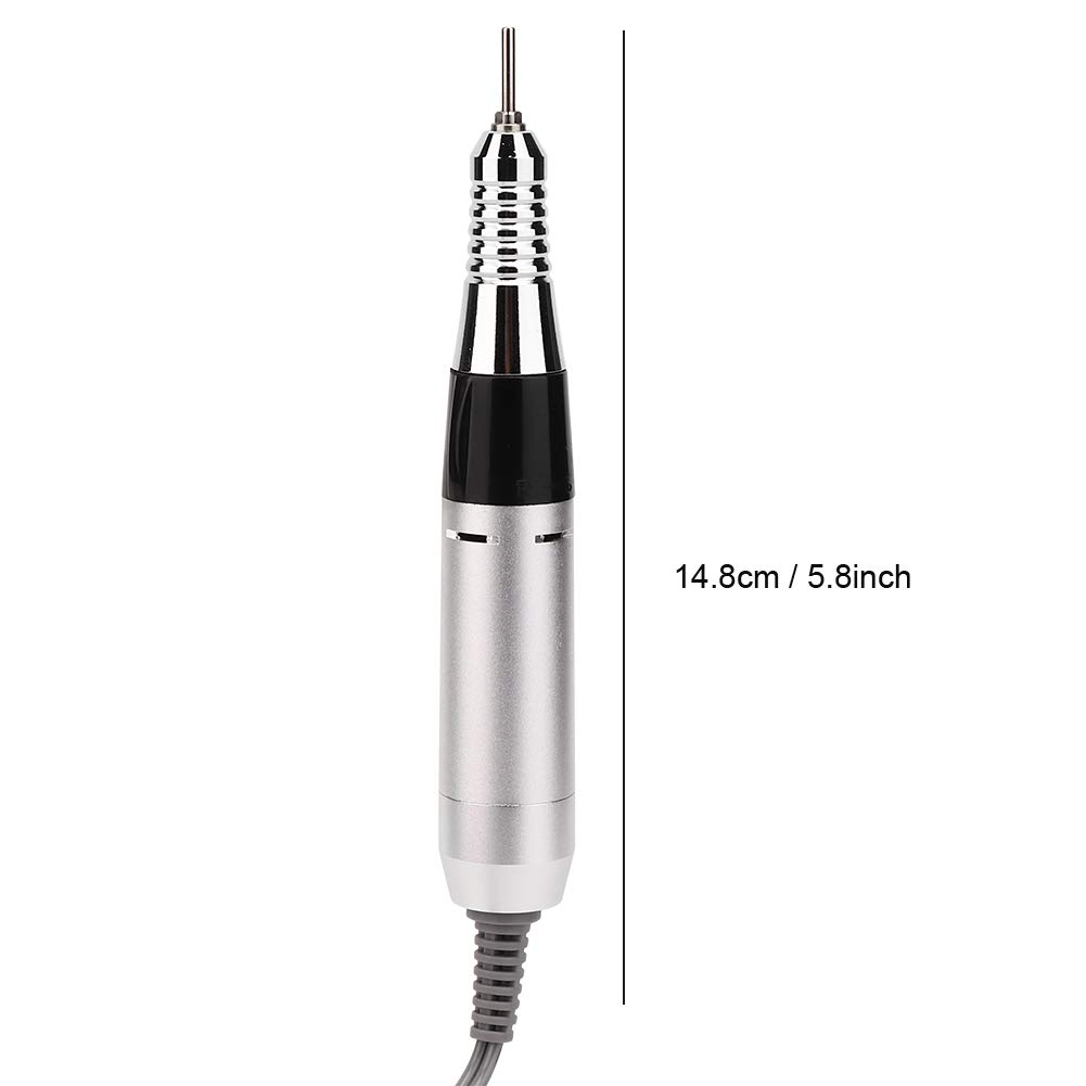 35000RPM taladro de uñas eléctrico Handpiece, manicura pedicura pulido forma herramientas, taladro de uñas acrílico herramientas uñas falsas accesorios
