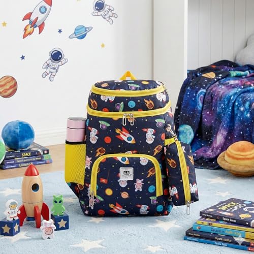 Image of Fancy Universe Space Childers Unisex Waterproof Backpack For School And Shorttrip 25l