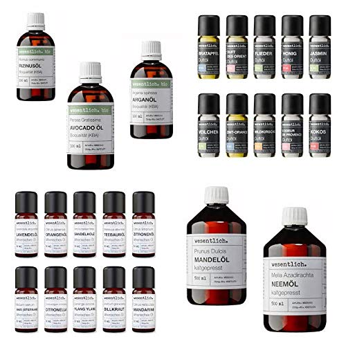 wesentlich. Rizinusöl kaltgepresst 100ml - 100% reines Rizinusöl - für Haut und Haare, Wimpern und Augenbrauen